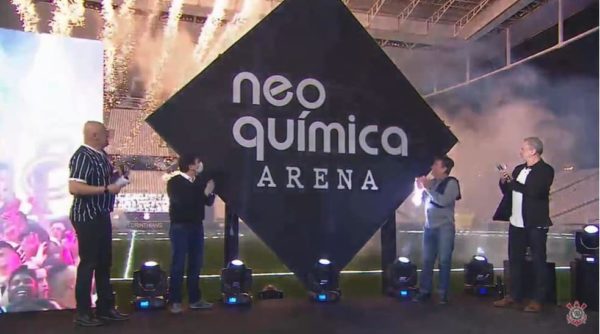 Anúncio do naming rights da Neo Química Arena