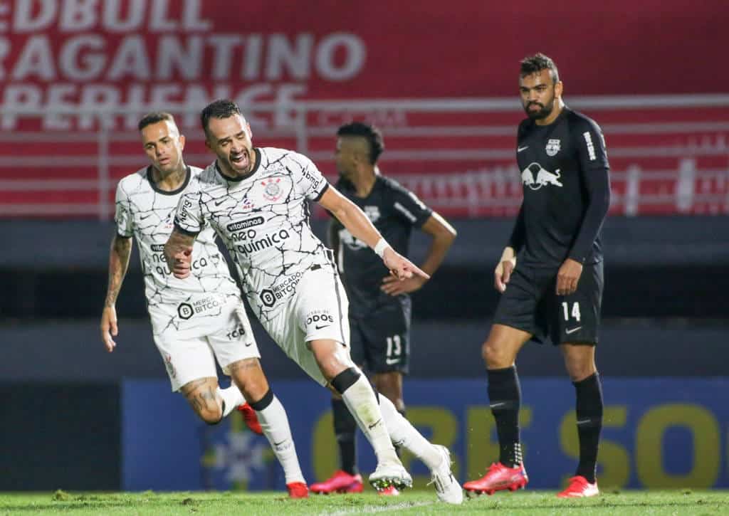 Renato Augusto comemora gol e comanda reação em Bragança Paulista (Foto:Rodrigo Coca/Agência Corinthian