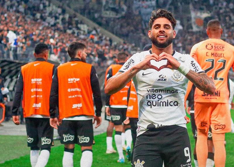 Corinthians fez uma partida segura enquanto Róger Guedes e Yuri Alberto vêm se soltando cada vez mais. (Foto: Rodrigo Coca / Ag Corinthians)