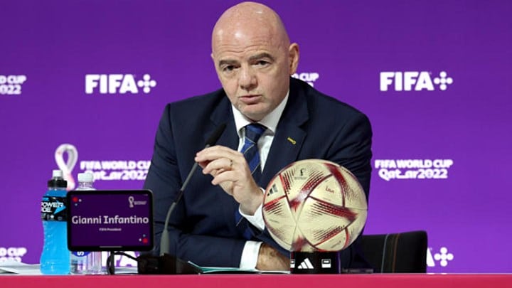 Presidente da Fifa anuncia novo formato que contará com 32 times