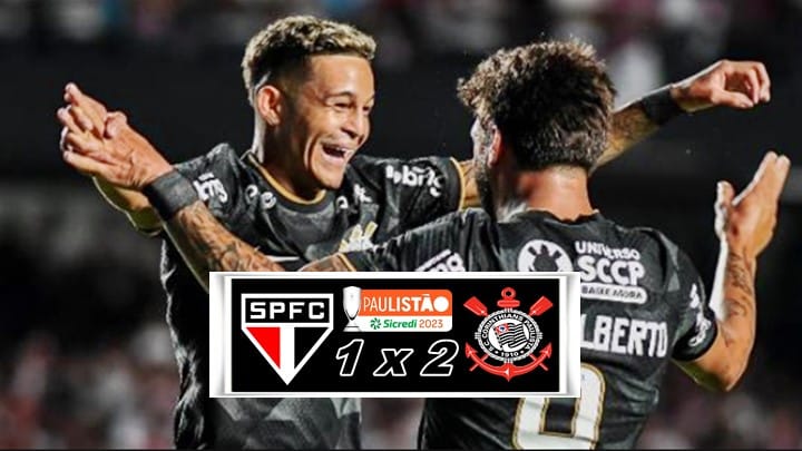 Gols de São Paulo 1 x 2 Corinthians pelo Campeonato Paulista 2023