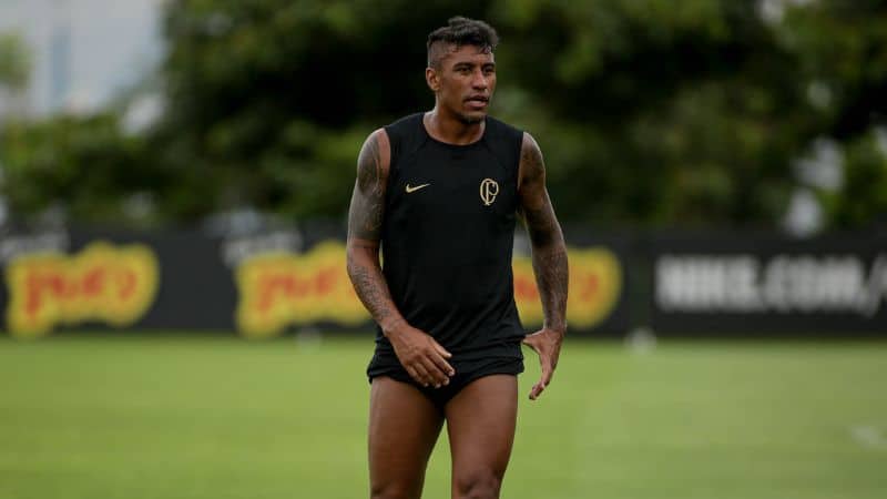 Paulinho já treina normalmente, e está quase pronto para voltar a jogar pelo Corinthians. (Foto: Reprodução/Rodrigo Coca/Ag Corinthians)
