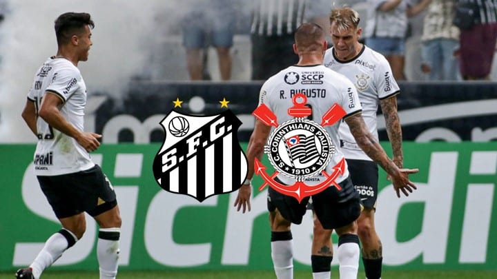 Onde assistir Santos x Corinthians ao vivo, jogo vai passar na Record Tv
