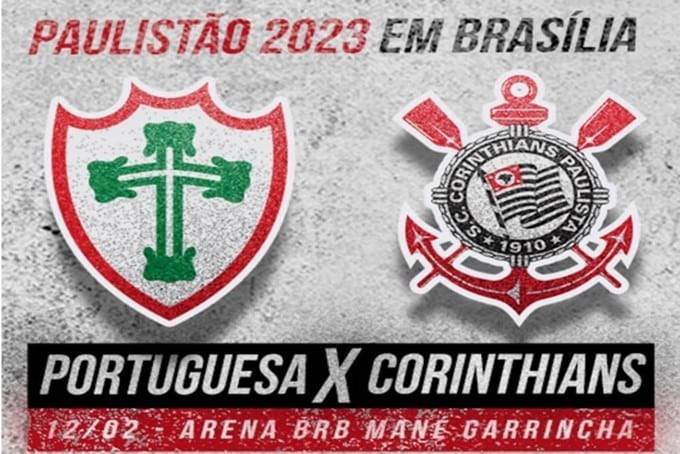 Onde comprar e preços dos ingressos para Portuguesa x Corinthians