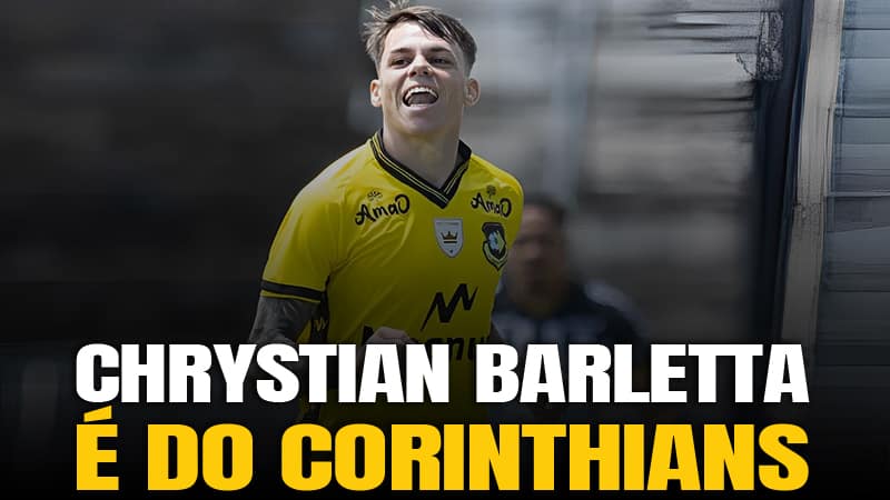 Fechado! Chrystian Barletta é do Corinthians