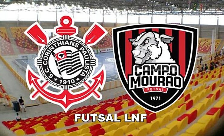 Corinthians x Campo Mourão ao vivo e online pela Liga Nacional de Futsal 2023
