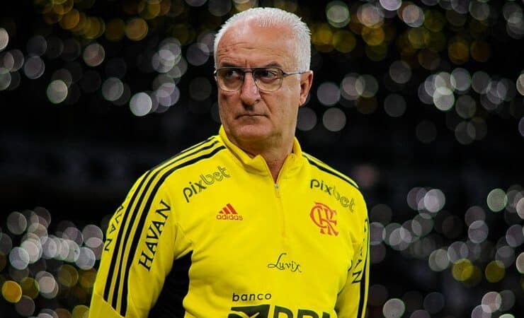 Técnico Dorival Jr quando trabalhava em sua última equipe o Flamengo elogiou treinador do Corinthians Fernando Lázaro