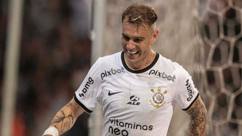 Atacante foi o único titular em todos os jogos do Corinthians em 2023
