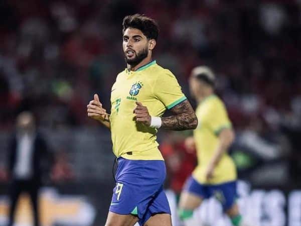 Yuri Alberto pela Seleção Brasileira no amistoso contra o Marrocos | Foto: Reprodução / Instagram