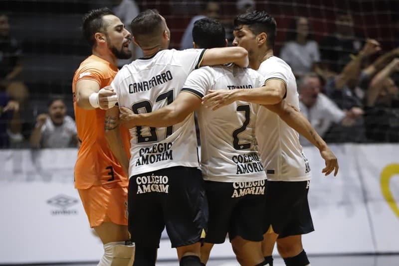 Corinthians e Pato Futsal empatam em 2 x 2 pela Liga Nacional de Futsal - Foto Site da LNF