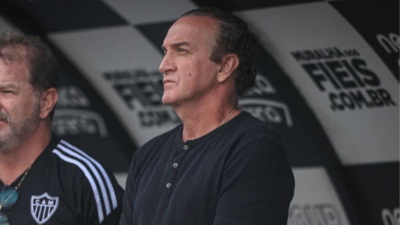 Cuca, novo treinador do Corinthians, na Neo Química Arena