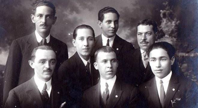 Homens responsáveis pela fundação do Corinthians