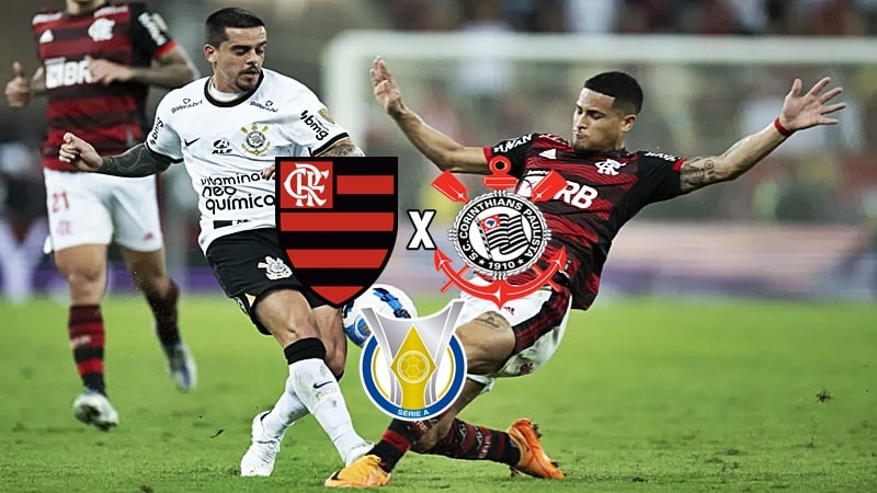 Flamengo x Corinthians ao vivo neste domingo pelo Campeonato Brasieiro 2023