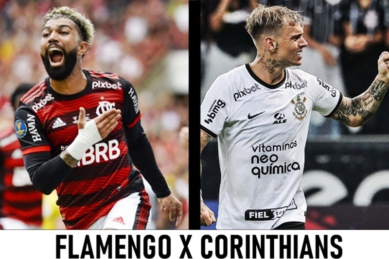Onde assistir Flamengo x Corinthians ao vivo Brasileirão