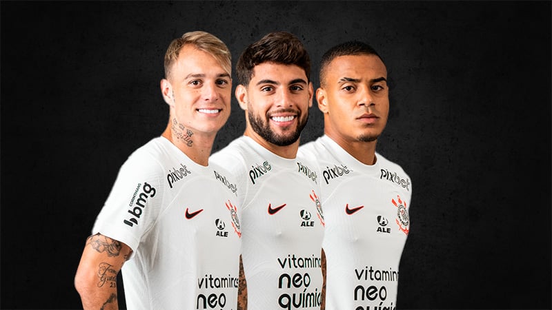 Saiba quem são os jogadores do Corinthians que mais atraem atenção do mercado Europeu!