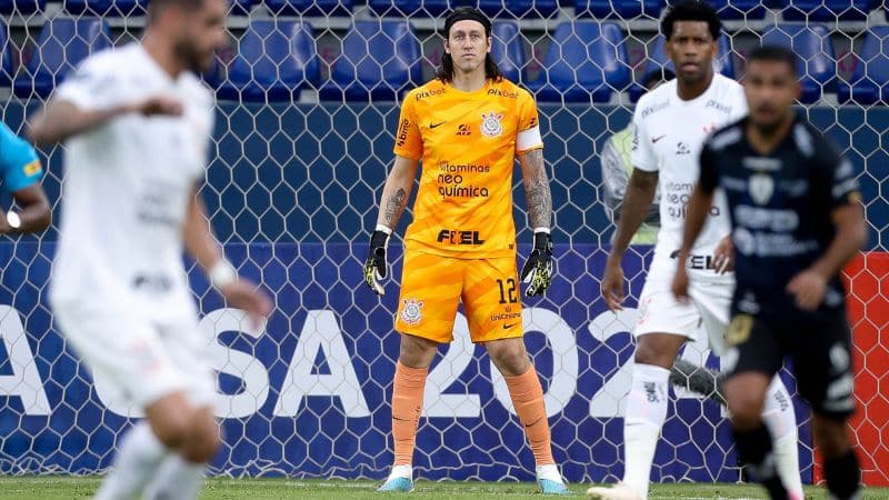 Cássio expressa insatisfação após eliminação do Corinthians na Libertadores