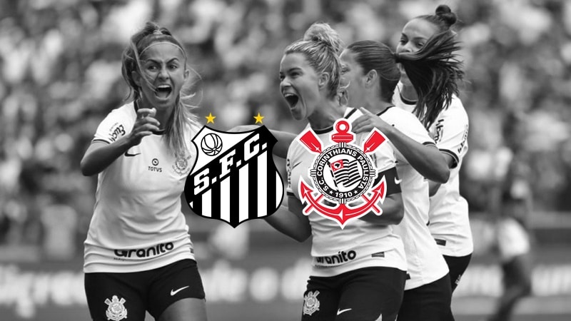 Onde assistir Santos x Corinthians feminino ao vivo pelo Campeonato Paulista