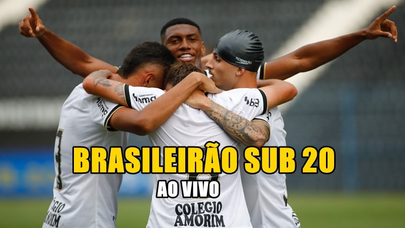 Jogo do Corinthians ao vivo pelo Brasileirão Sub-20