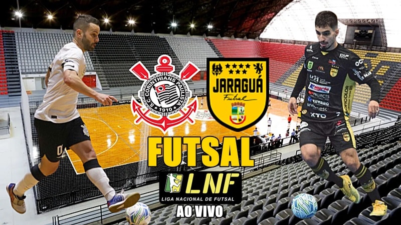 Corinthians x Jaraguá Futsal ao vivo pela LNF