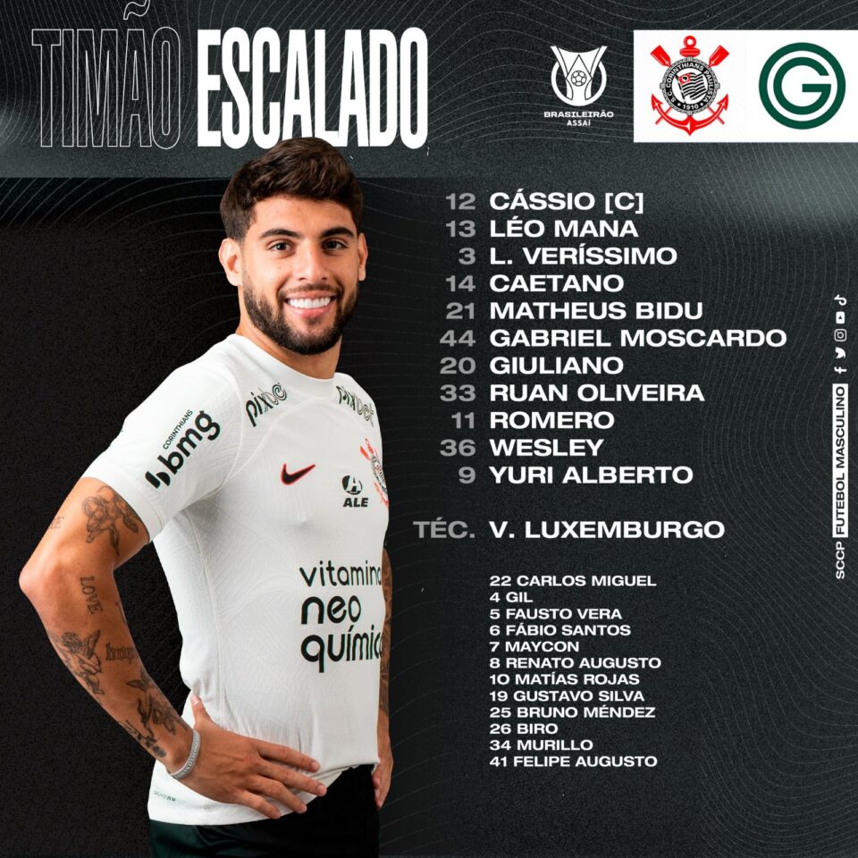 corinthians-escalado-para-enfrentar-o-goias-pelo-campeonato-brasileiro-2023