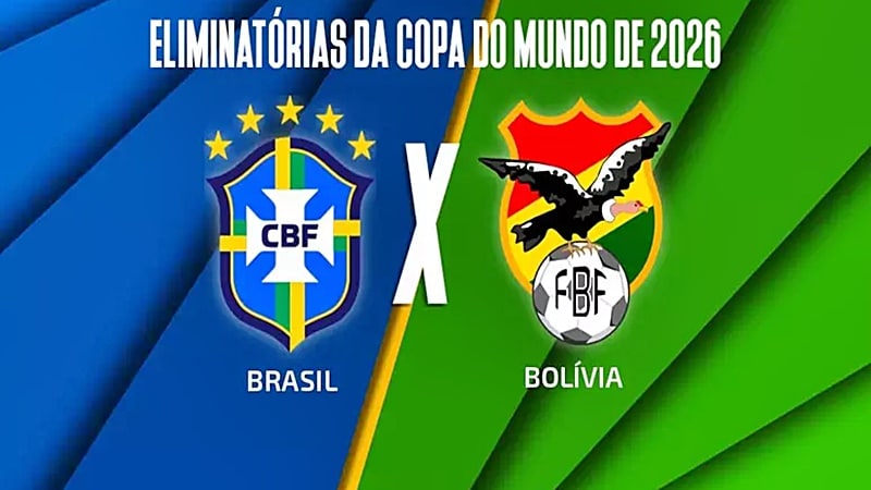 Brasil x Bolívia ao vivo nesta sexta-feira, pelas Eliminatórias para a Copa do Mundo de 2026