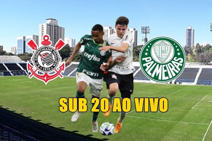 Onde assistir Corinthians x Palmeiras Sub-20 pelo Paulista