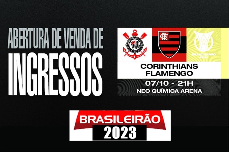 Corinthias já divulgou como será a venda dos ingressos para Corinthians x Flamengo
