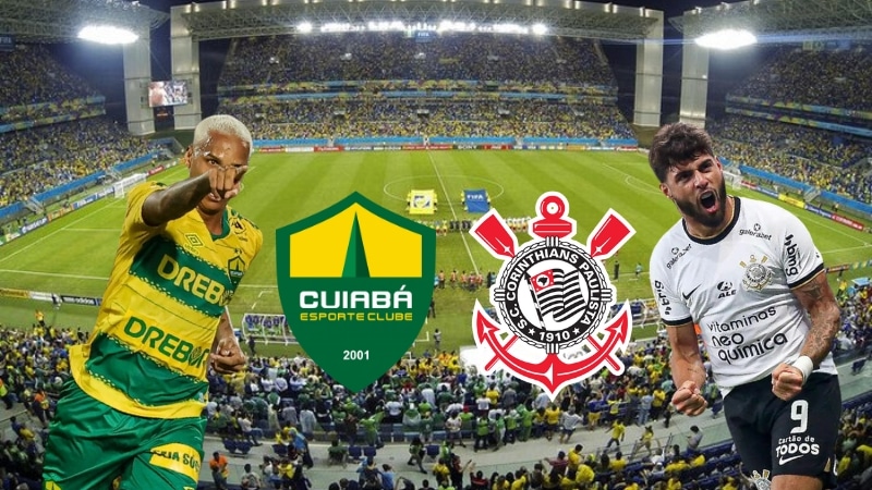 Cuiabá x Corinthians ao vivo vai passar na Globo