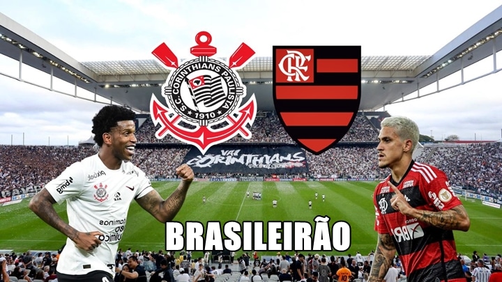 Onde assistir Corinthians x Flamengo ao vivo pelo Brasileirão