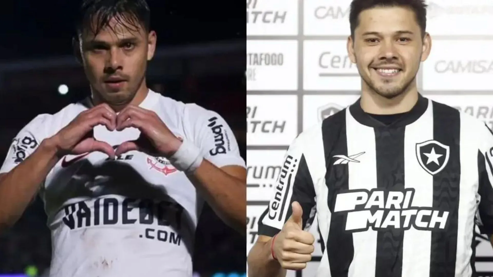 corinthians-x-botafogo-ángel-romero-e-óscar-romero-brasileirão