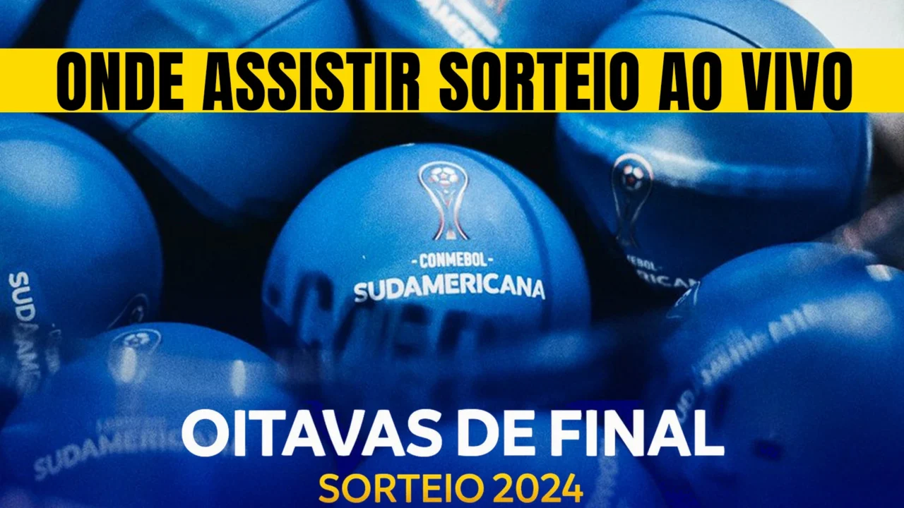 Onde assistir sorteio Copa Sulamericana 2024