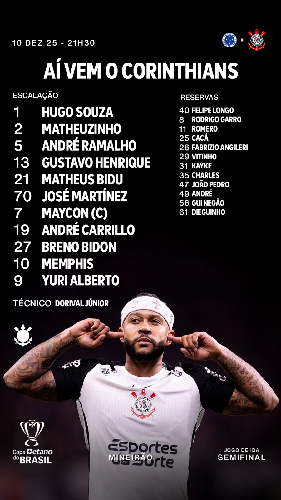 corinthians_escalado_para_enfrentar_cruzeiro_em_Belo_Horizonte