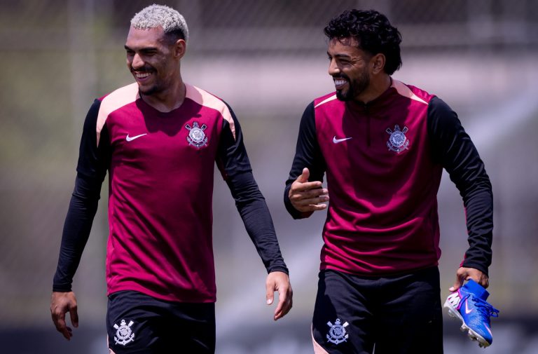 Corinthians encerra preparacao para enfrentar o AThletico PR pelo Brasileirao