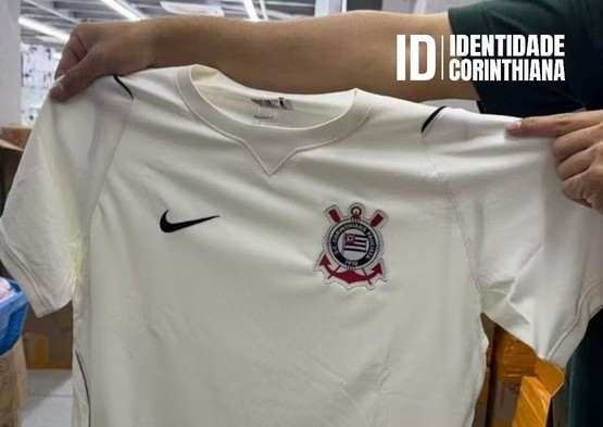 Camisa do Corinthians é vazada na Internet